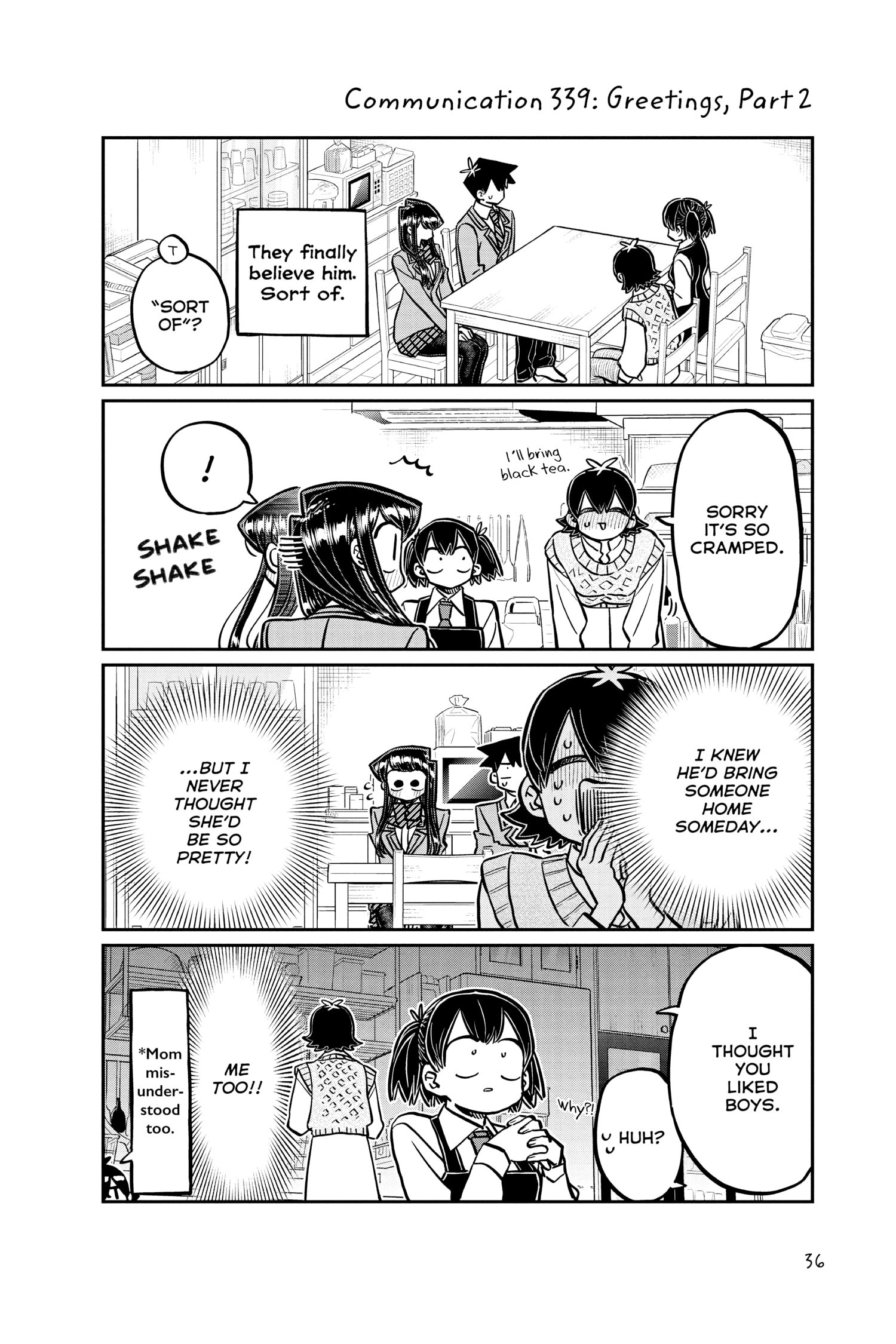 Komi Can’t Communicate, Chapter 339 image 1